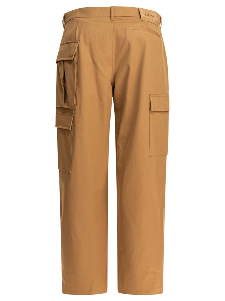 Loewe Cotton And Silk Cargo Trousers