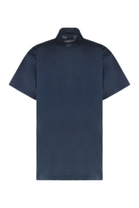 Balenciaga Intertwined Cotton-Piqué Polo Shirt