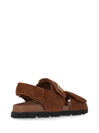 Miu Miu Sandali Camoscio Matelasse'