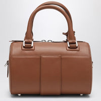 Roger Vivier Belle Vivier Bowling Bag In Cognac Coloured