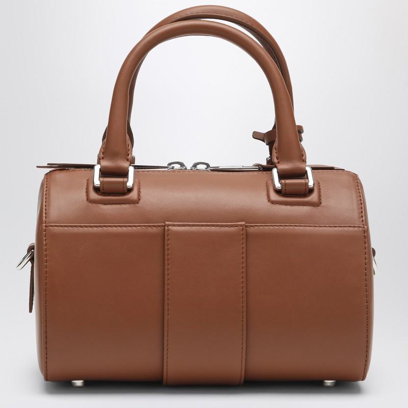 Roger Vivier Belle Vivier Bowling Bag In Cognac Coloured
