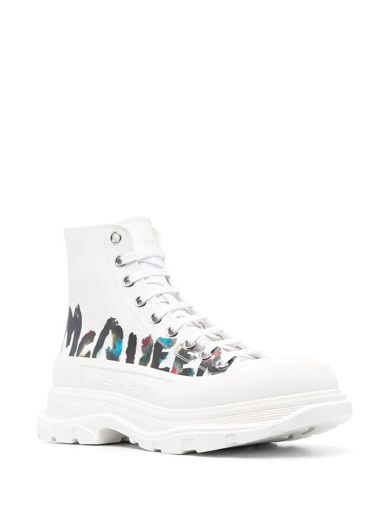 Alexander McQueen Tread Slick Ankle Boots