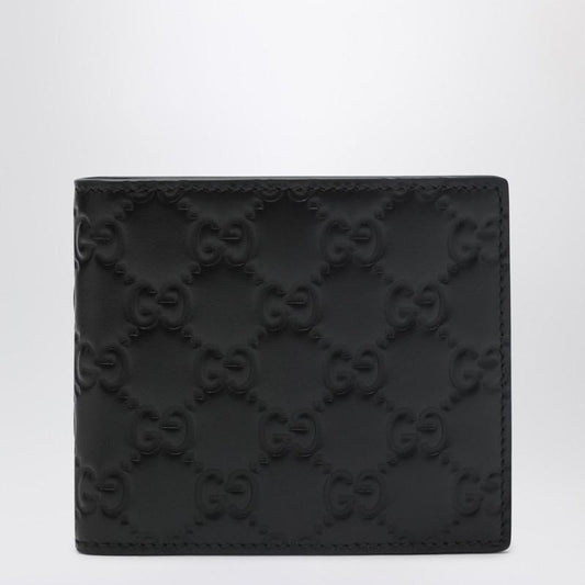 Gucci Gg Emblem Bi-Fold Wallet With Coin Pocket