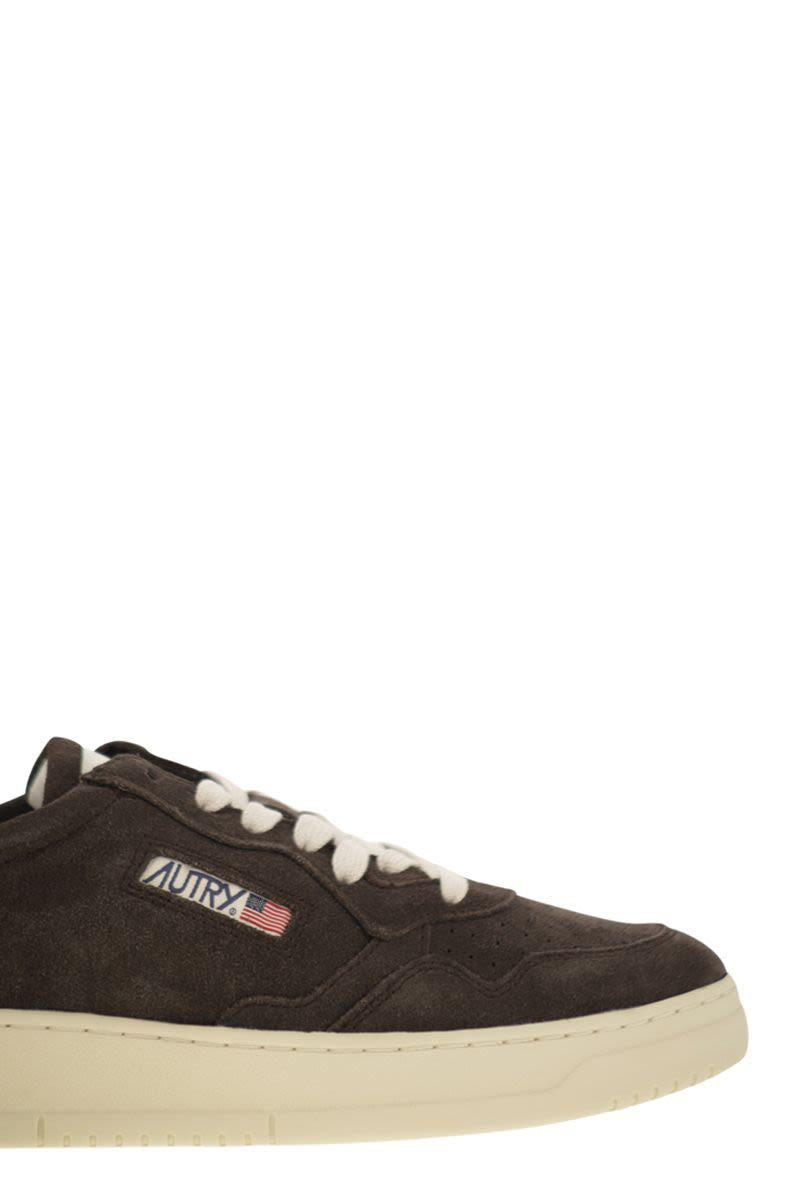Autry Medalist Low - Suede Sneakers