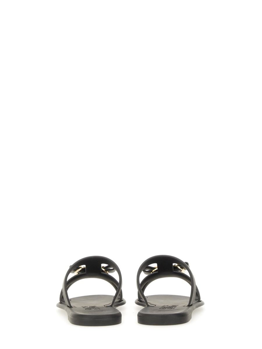 Salvatore Ferragamo Slide Sandal "New Vara"