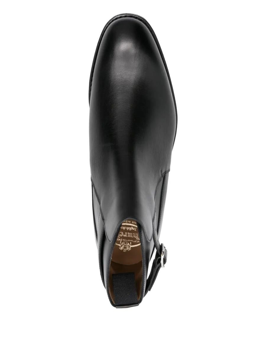 Church'S Buckle-Fastening Leather Ankle Boots Shoes