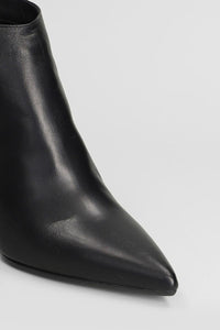 Gisel Moire Elise High Heels Ankle Boots