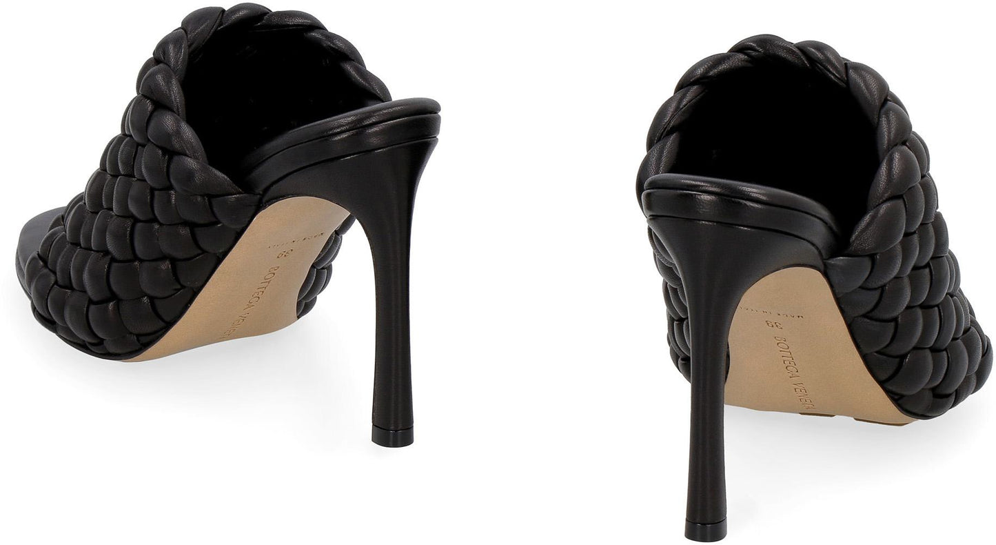 Bottega Veneta Bv Curve Leather Mules