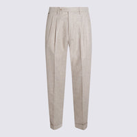 Gta Beige Wool Pants