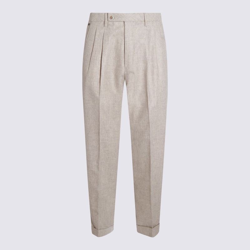 Gta Beige Wool Pants