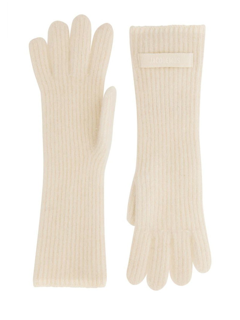 Jacquemus Grosgrain Logo Gloves