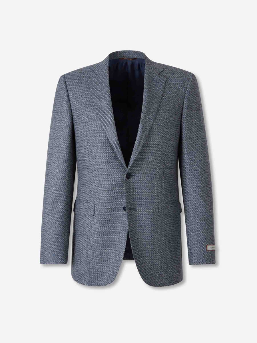 Canali Straight Wool Blazer