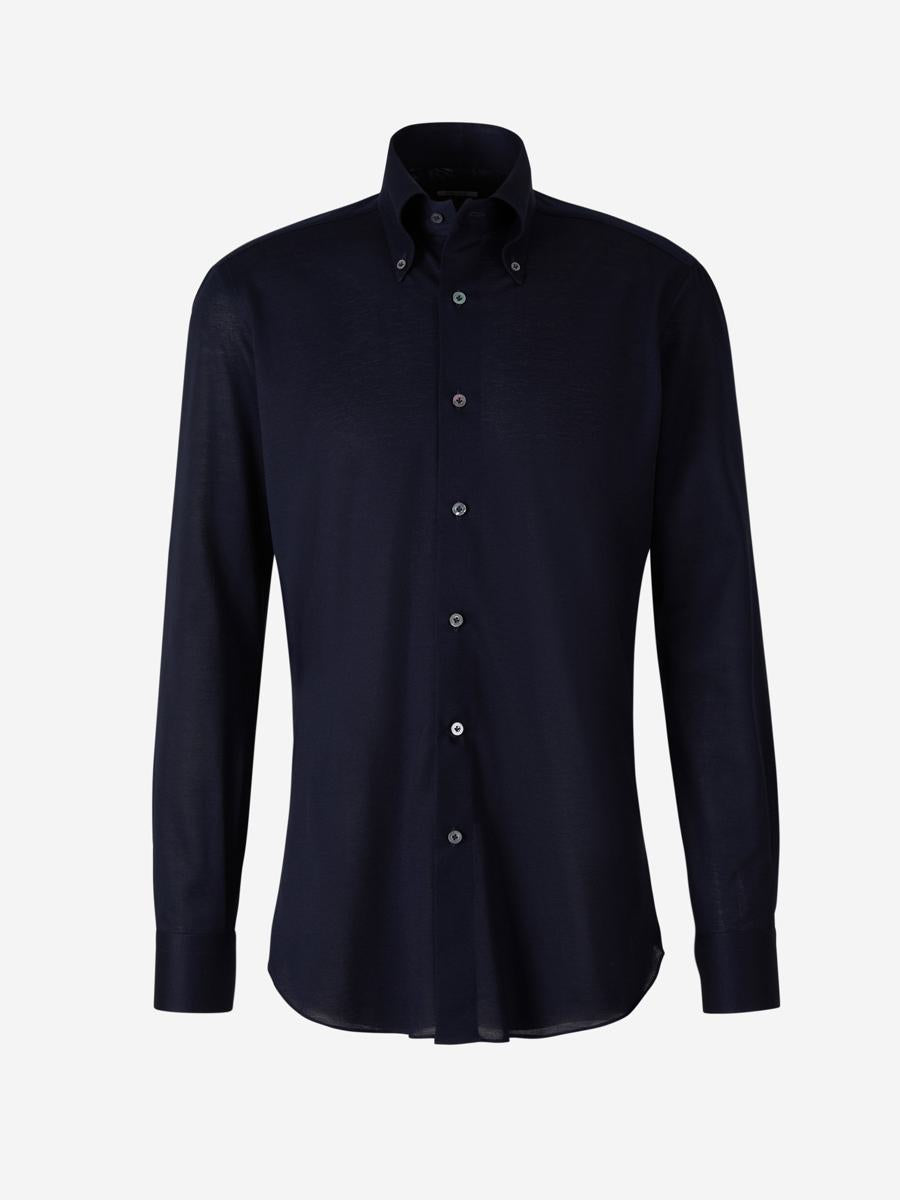 Fray Cotton Piqué Shirt