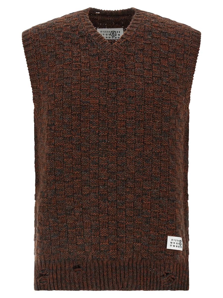 MM6 Maison Margiela Knitted Vest