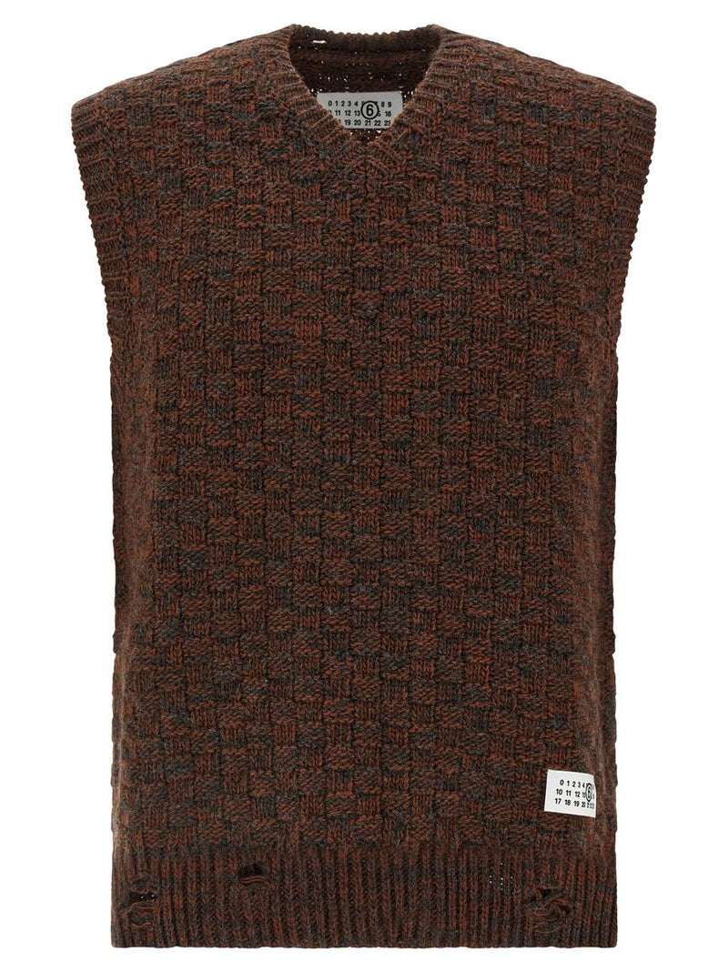 MM6 Maison Margiela Knitted Vest
