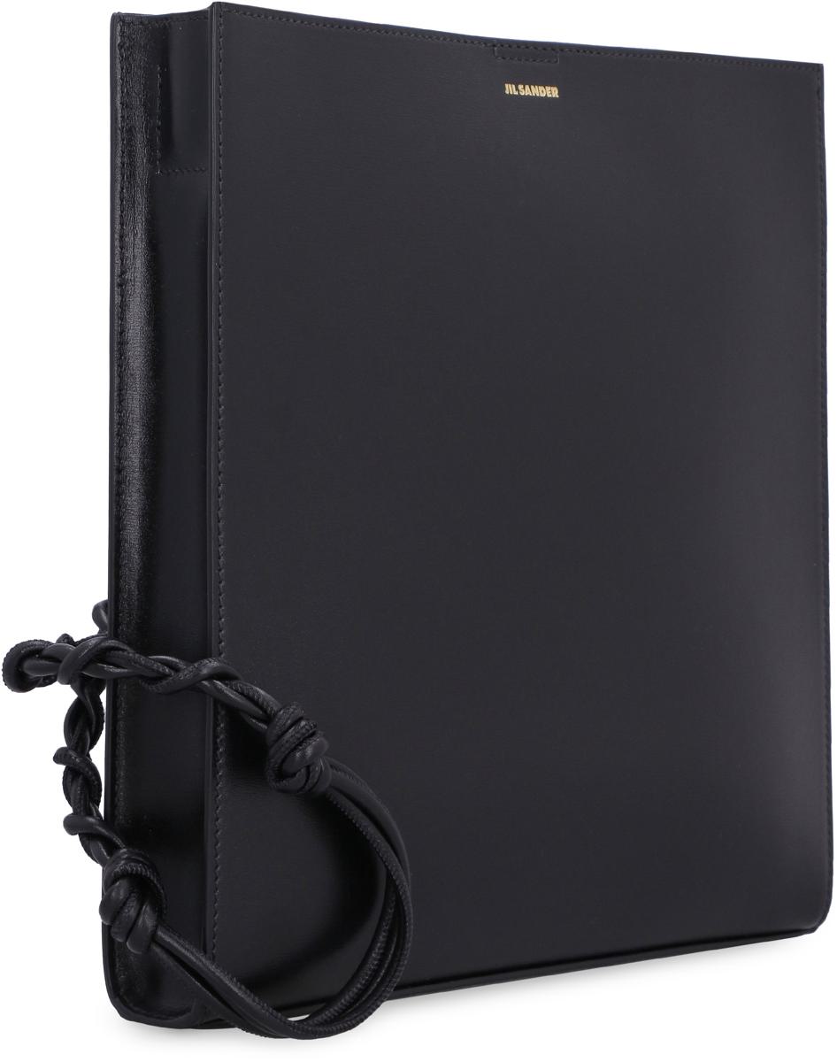 Jil Sander Tangle Leather Crossbody Bag
