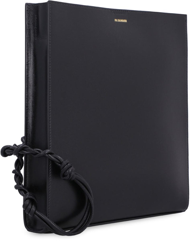 Jil Sander Tangle Leather Crossbody Bag