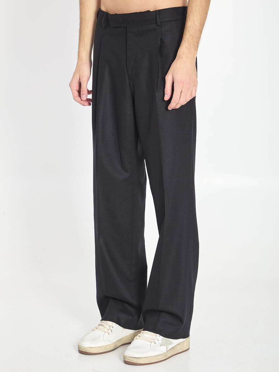 Wool And Cashmere Trousers