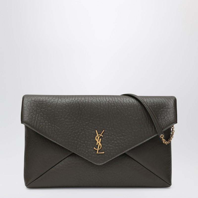 Saint Laurent Xxl Moss Envelope Cassandre Clutch