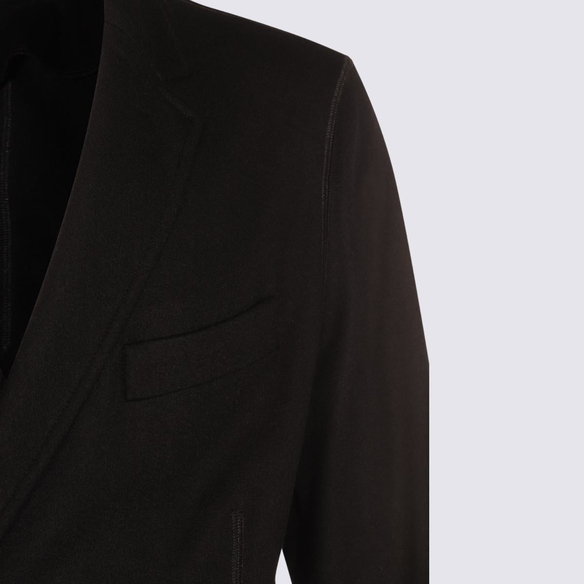 Giorgio Armani Black Cashmere Blazer