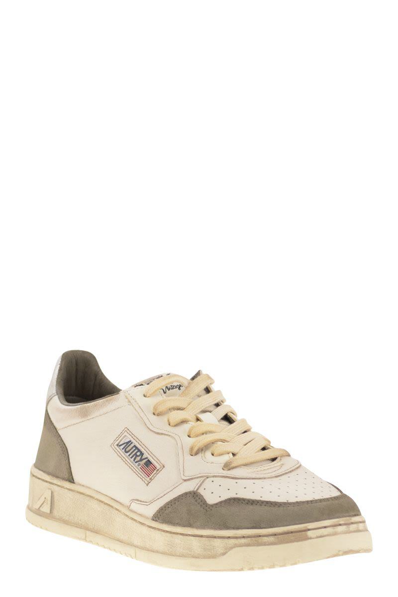 Autry Super Vintage - Leather Sneakers