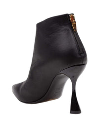 Balmain Leather Ankle Boot