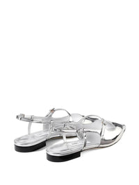 Jimmy Choo Didi Leather Ballet Flats Shoes