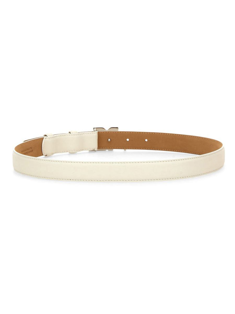 Courrèges Leather "Ac" Belt