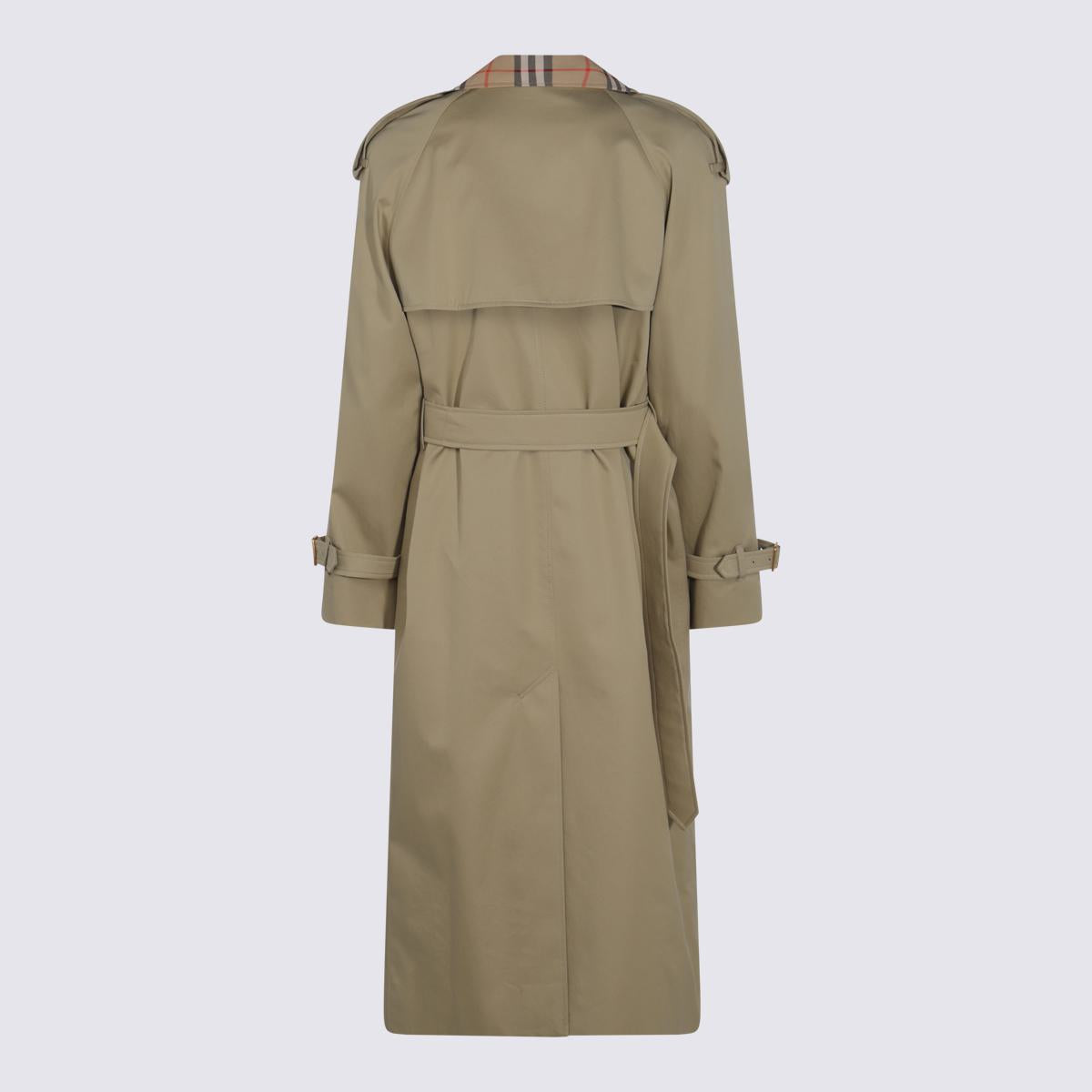 Burberry Beige Cotton Castleford Trench Coat