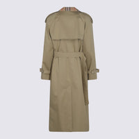 Burberry Beige Cotton Castleford Trench Coat
