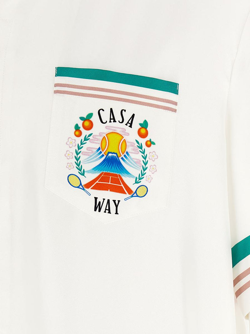 Casablanca 'Cuban Collar' Shirt