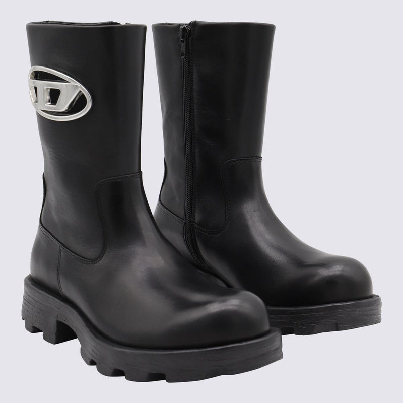 Diesel Black Boots