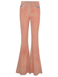 Sportmax Pink Cotton Fedra Jeans