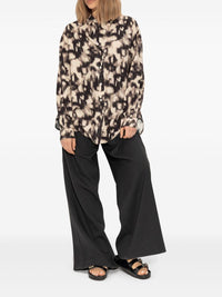 Birkenstock 'Florida' Black Leather Slippers