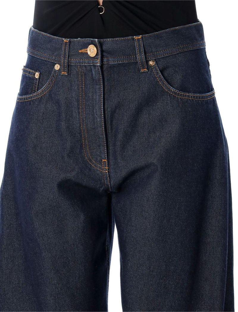 Versace Twisted Baggy Jeans