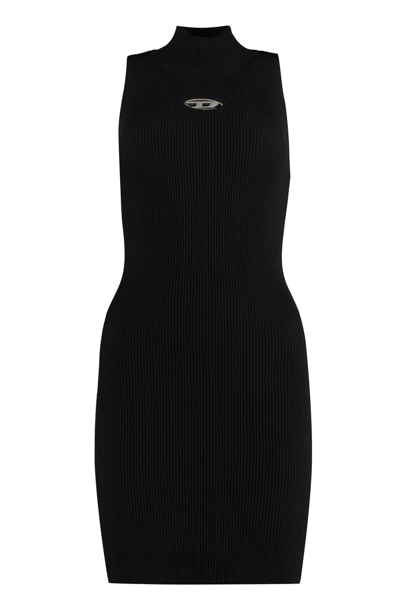 Diesel M-Onervax Knitted Turtleneck Dress