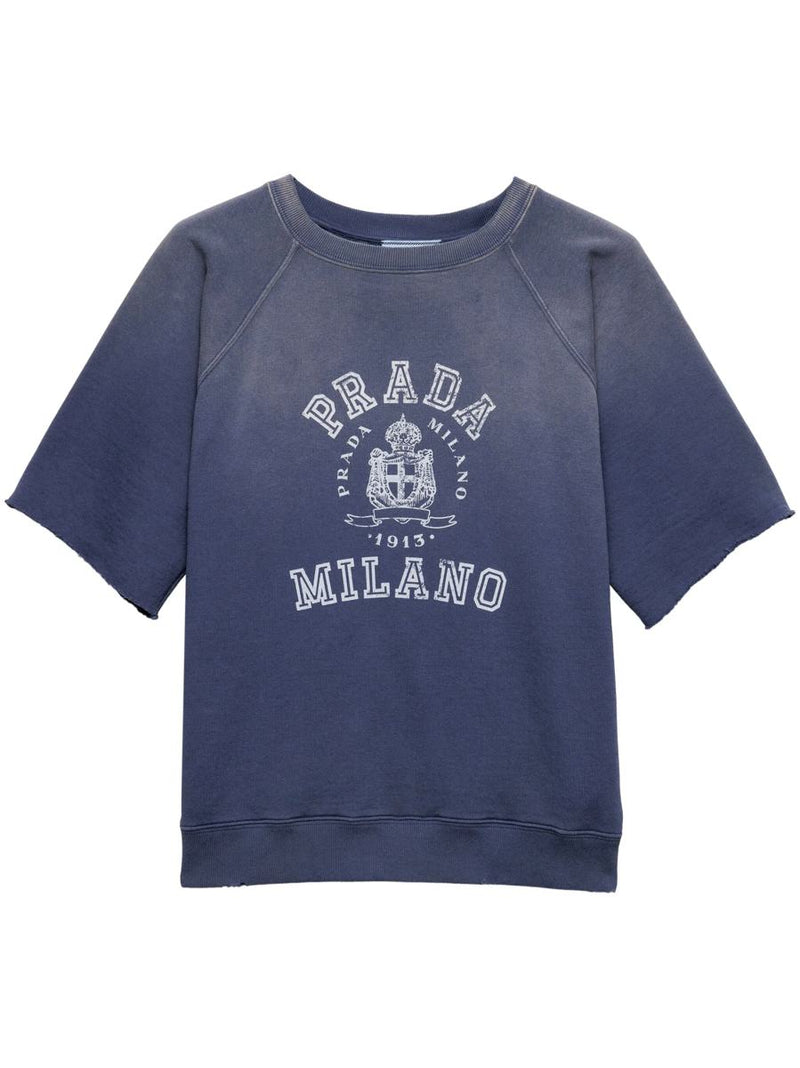 Prada Logo-Print T-Shirt