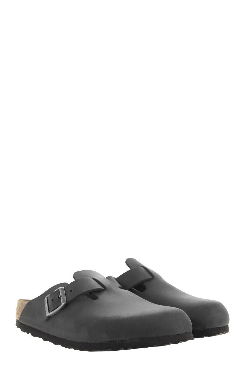 Birkenstock Boston - Oiled Leather Sabot