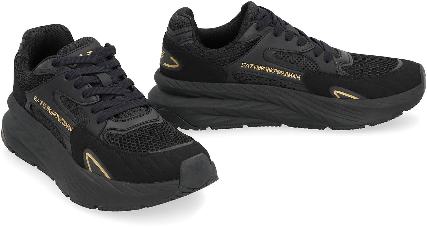 Ea7 Emporio Armani Mesh Sneakers