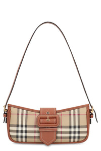 Burberry Check Print Shoulder Bag