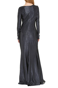 Talbot Runhof Draped Dress