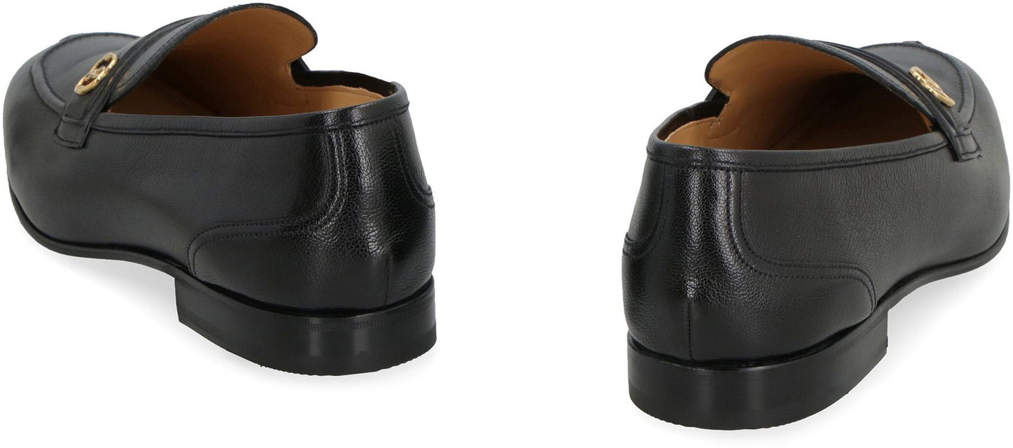 Bally Sadei Leather Loafers