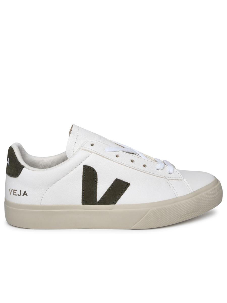 Veja Ivory Chromefree Leather Field Sneakers