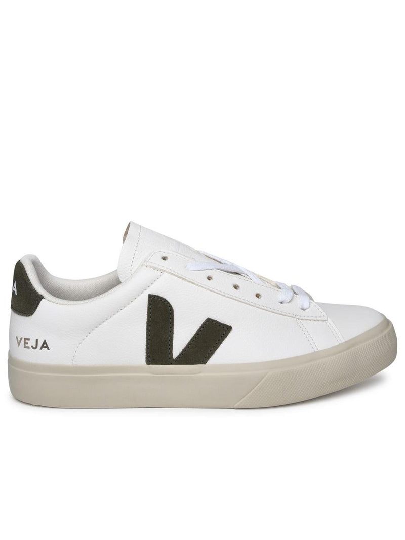Veja Ivory Chromefree Leather Field Sneakers