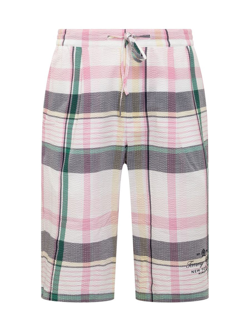Tommy Hilfiger Plaid Bermuda Shorts