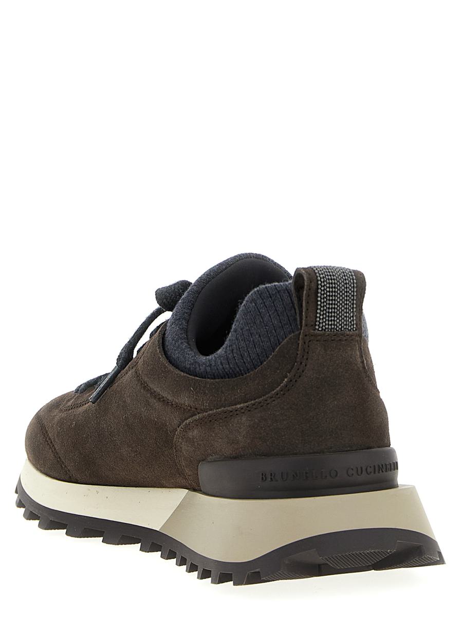 Brunello Cucinelli Suede Sneakers
