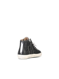 Philippe Model 'Prsx' Black Suede Blend Sneakers