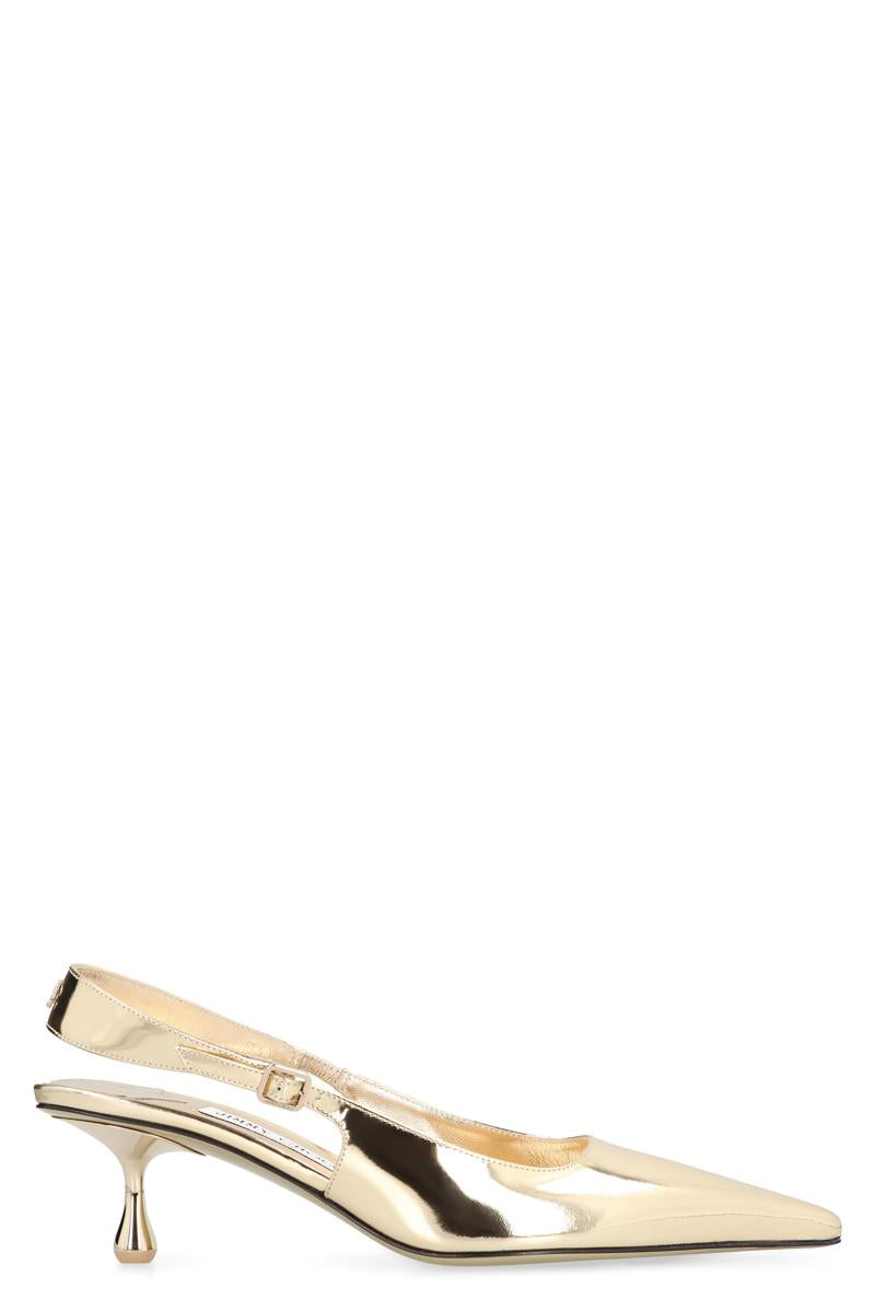 Jimmy Choo Amel Leather Slingback Pumps