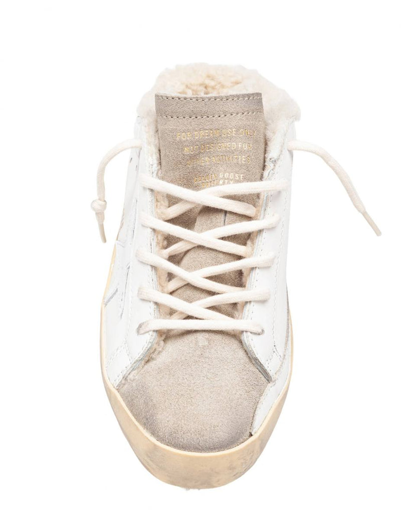 Golden Goose Leather And Suede Sabot