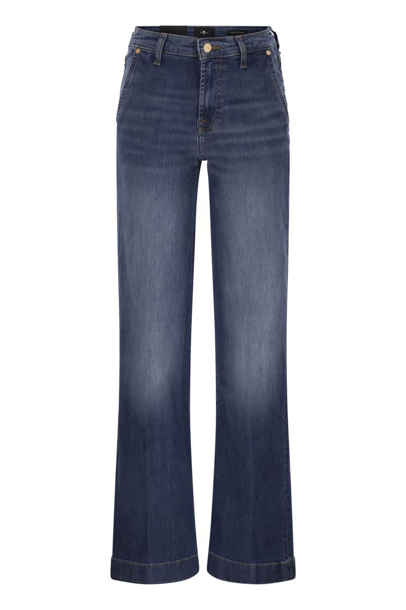 7 For All Mankind Modern Dojo - High-Waisted Flared Jeans